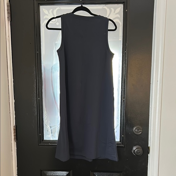 Classic Navy Sleeveless Mini Dress - Picture 4 of 4
